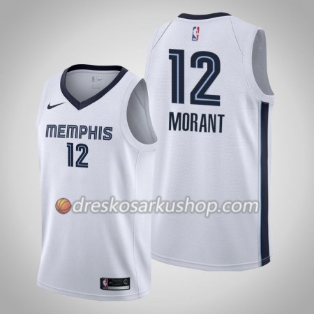 Muški NBA Dres Memphis Grizzlies Ja Morant 12 Nike 2019-20 Association Edition Swingman